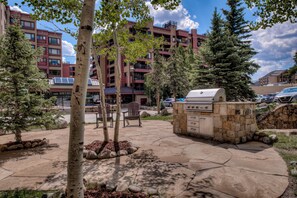 Terrace/patio - Village at Breckenridge - Peak 9 Inn Unit 4418 Ski in/out (Breckenridge)