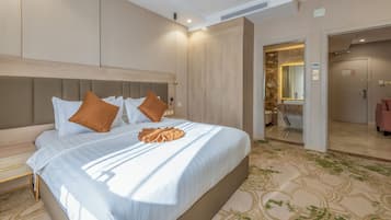 基本套房, 1 間臥室 | 客房內保險箱、筆電工作空間、遮光布/窗簾、隔音