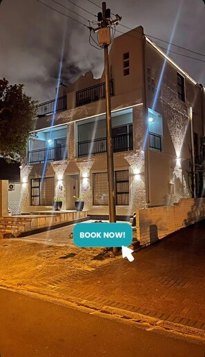 Fassade der Unterkunft