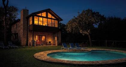 Rustic Estate w/ Pool & Optional Retreat Space
