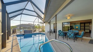 A heated pool - Walk to the Beach! Canal-Front Marco Island Home (Marco Island)