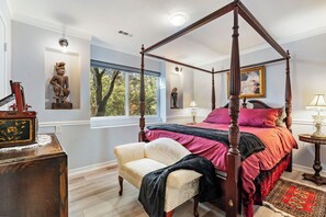 1 slaapkamer, een strijkplank/strijkijzer, gratis wifi, beddengoed