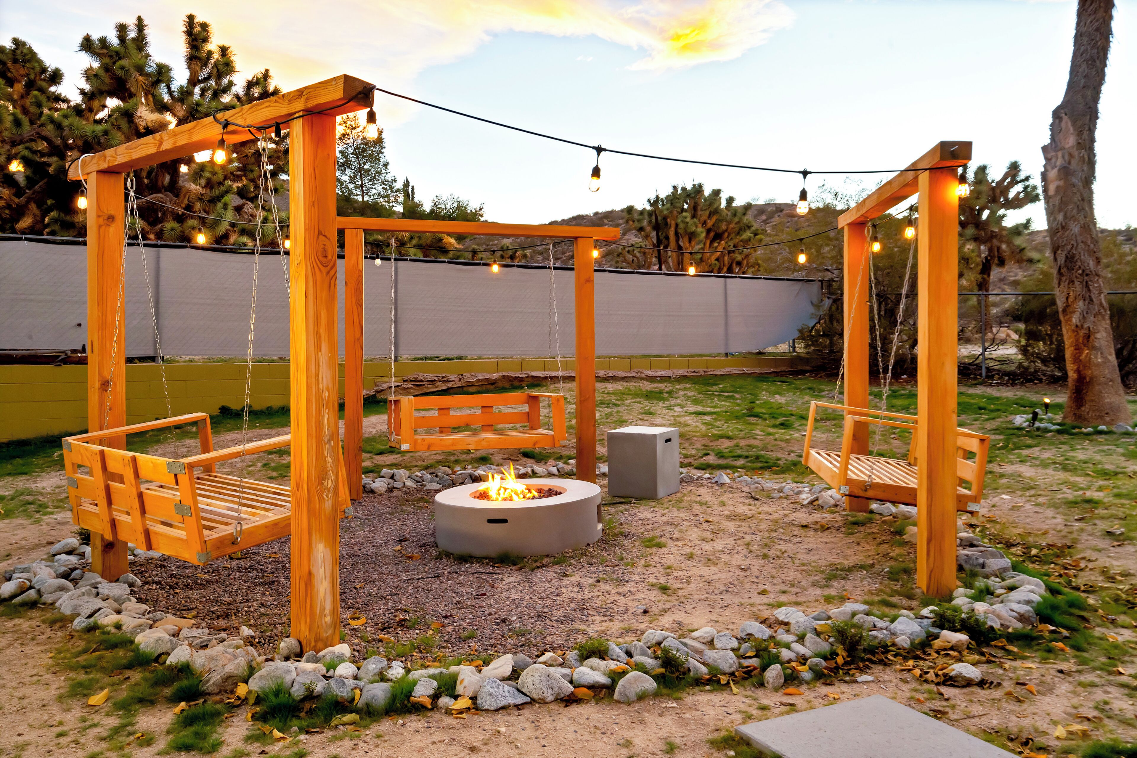 Overnatningsstedets område