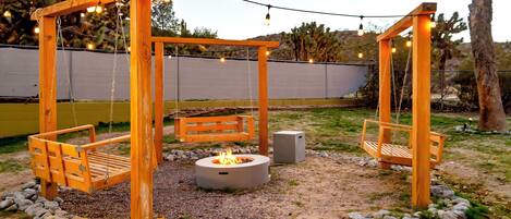 Overnatningsstedets område