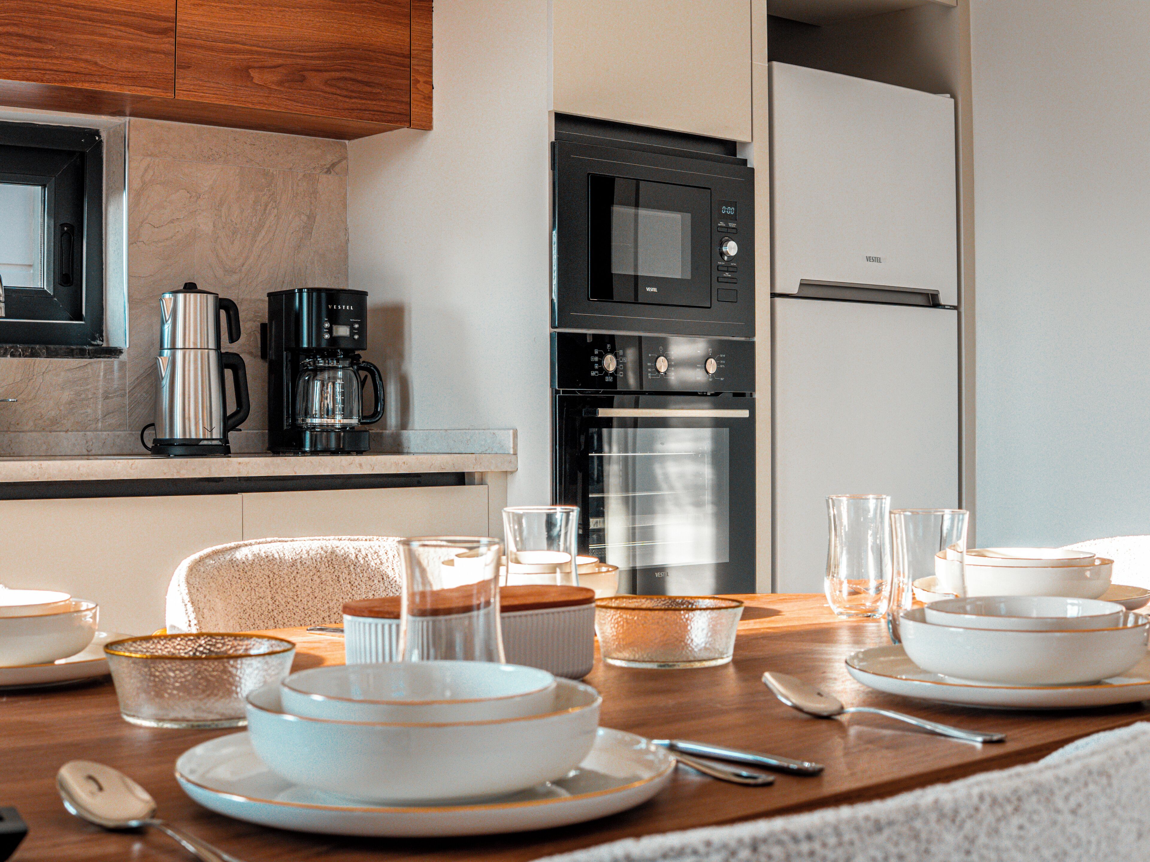 Comfort-Villa, 3 Schlafzimmer, Balkon, Meerblick | Eigene Küche