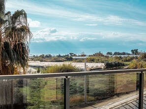 Blick von der Unterkunft