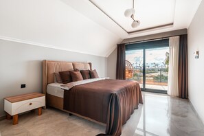 Comfort Villa, 3 Bedrooms, Balcony, Sea View | Egyptian cotton sheets, premium bedding, individually decorated - Palmera Beach Villas (Alanya)