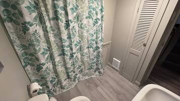 Towels, soap, toilet paper