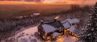 Skybarn Vermont | Pool, 100-Mile Views, Historic Barn