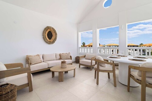 Laguna Serena Apartment with stylish decor a breezy veranda and parking right at the front door