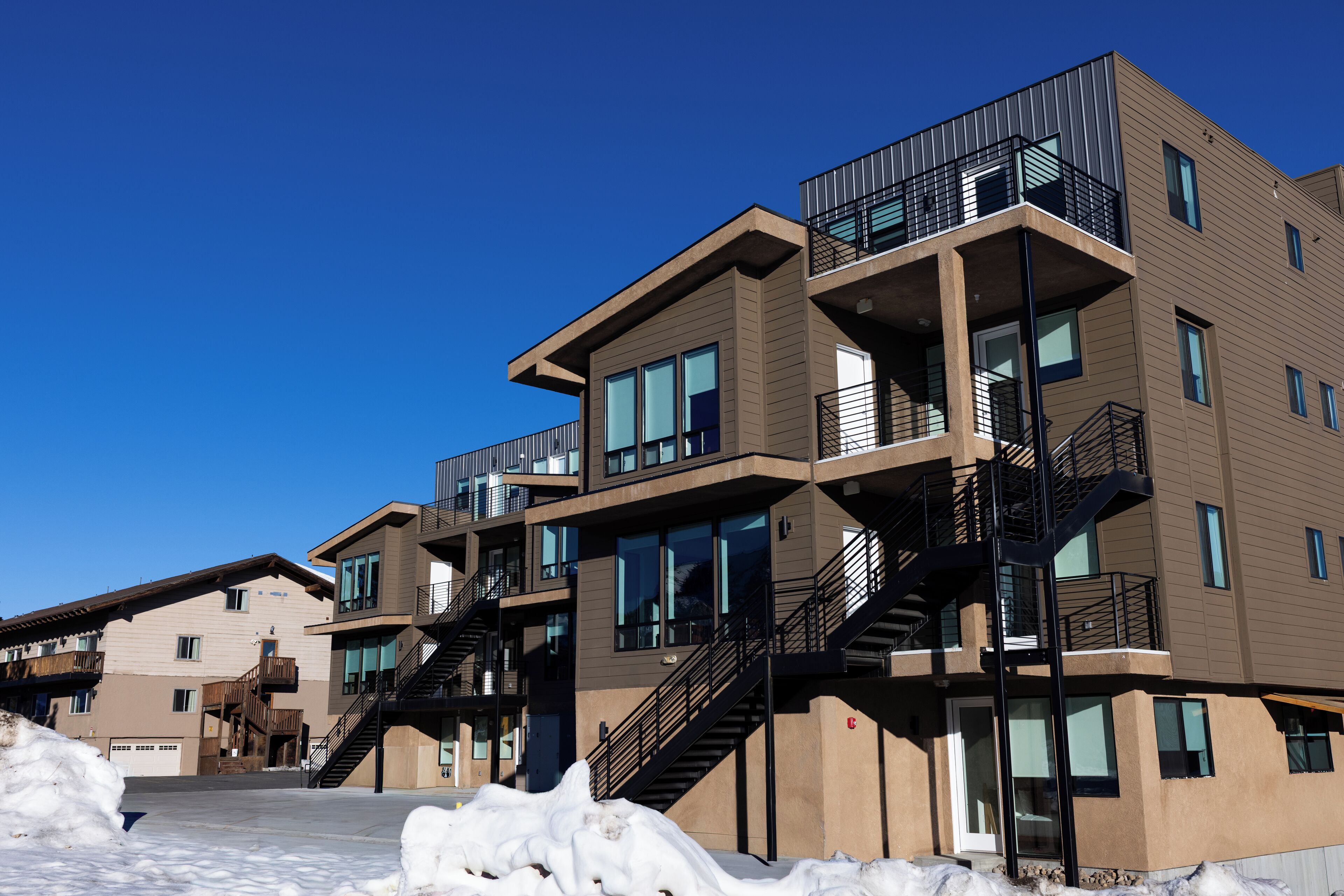 Fachada de la propiedad