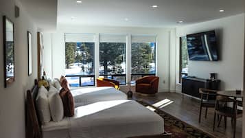 Pillow-top beds, free WiFi, bed sheets