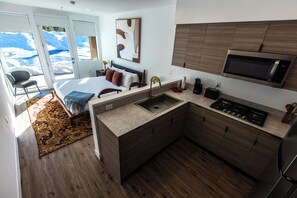 Deluxe studio | Pillowtop-bedden, gratis wifi, beddengoed