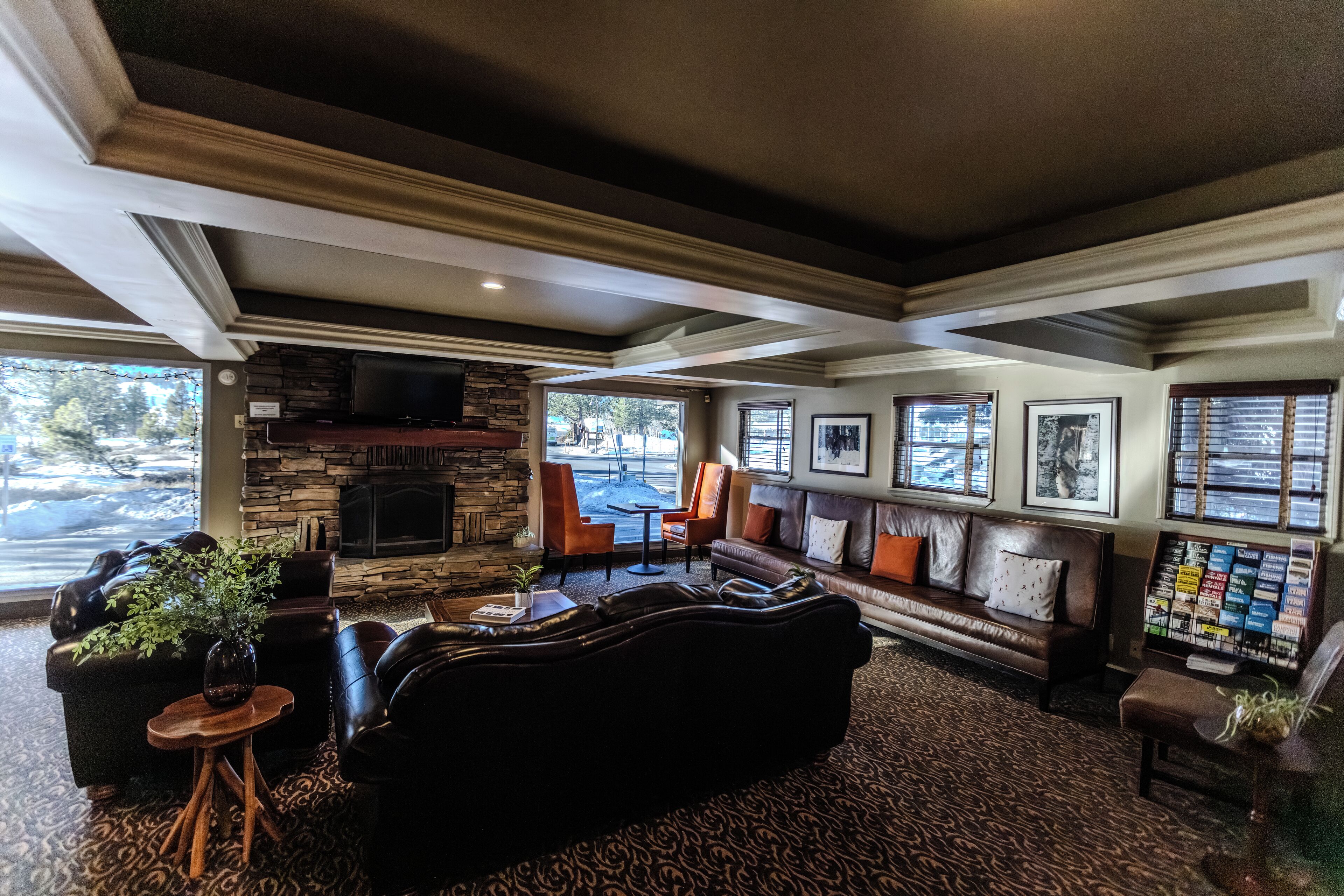 Sitteområde i lobbyen