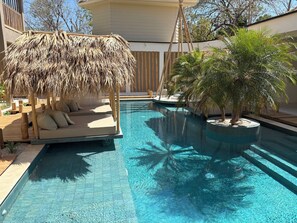 Outdoor pool, pool loungers - El Patio Tamarindo (Tamarindo)