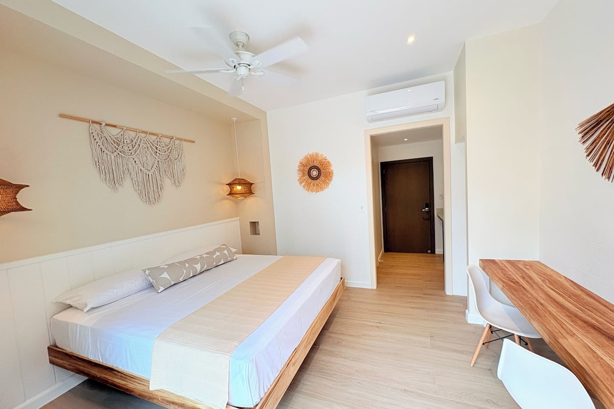 Superior Studio, Pool View | In-room safe, blackout drapes, soundproofing, iron/ironing board