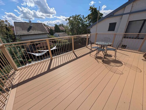 Holiday home with terrace and WLAN near Lake Balaton