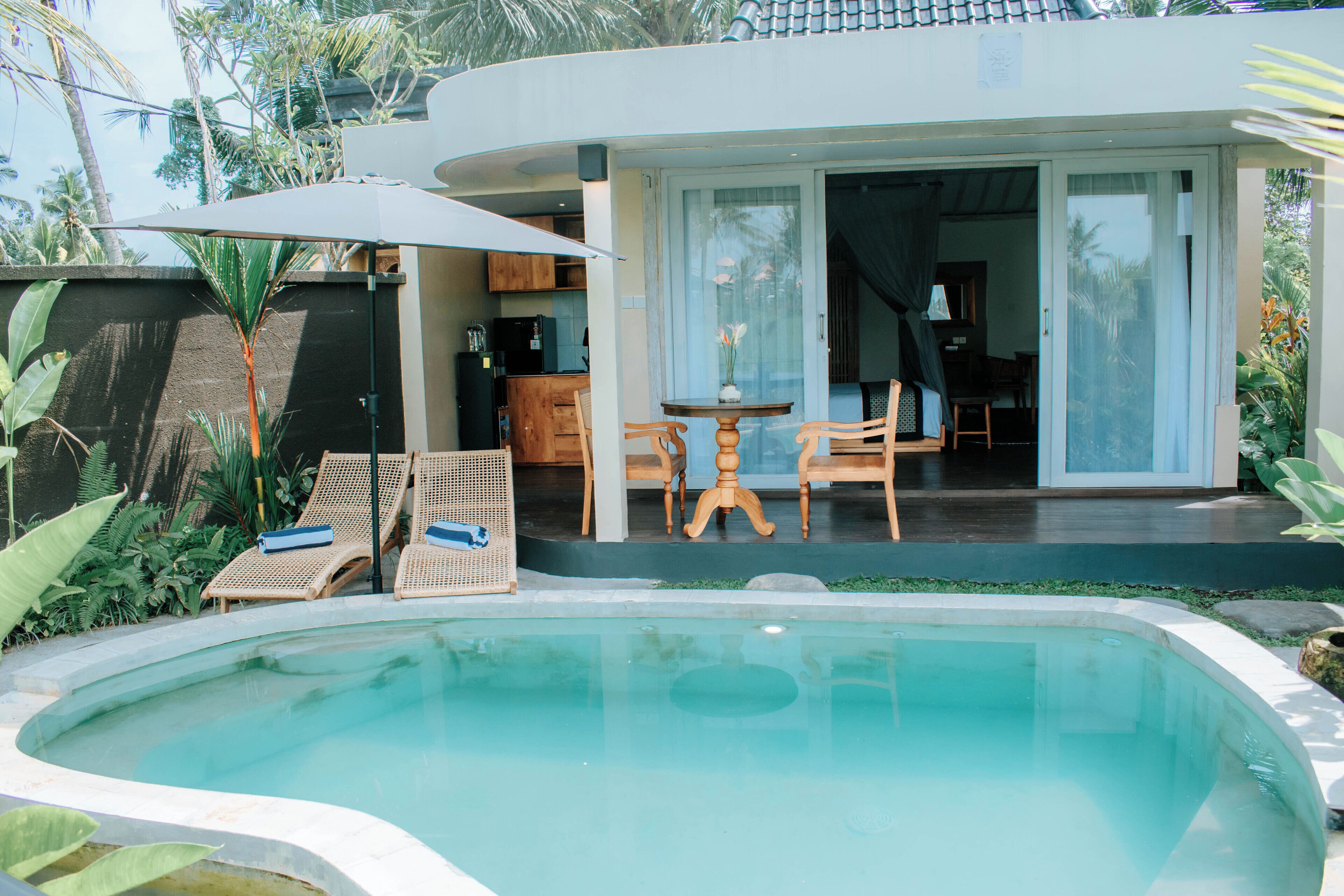 Superior Villa, 1 Bedroom, Private Pool | Desk, free WiFi