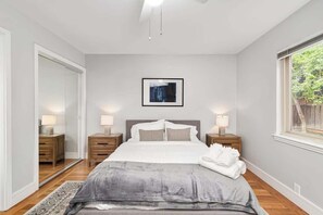 3 habitaciones, tabla de planchar con plancha y wifi 