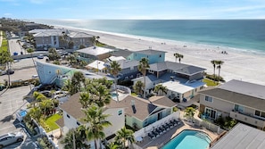 Exterior - 2760 Gulf Blvd 2 ➠ Gorgeous Villa with Heated Pool & Beach Views! (Belleair Beach)