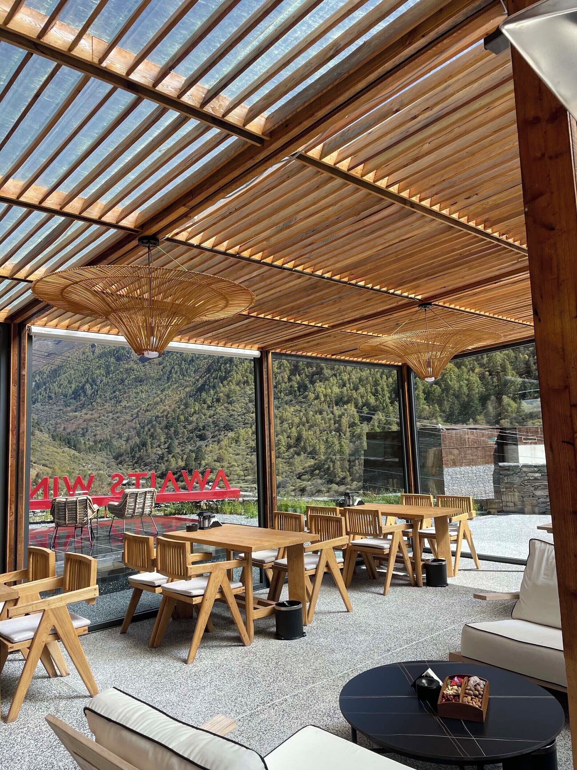 Restaurante al aire libre