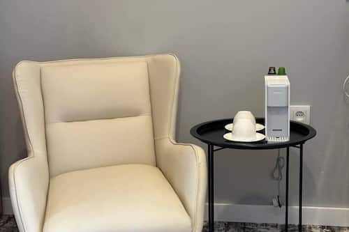 Deluxe Double Room, Courtyard View | Blackout drapes, soundproofing, iron/ironing board, free WiFi