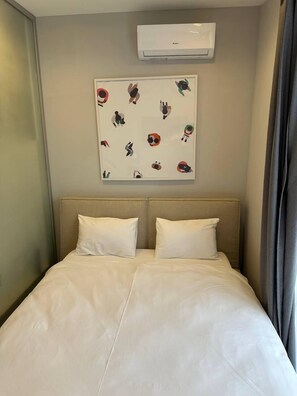 Basic Double Room, Courtyard View | Blackout drapes, soundproofing, iron/ironing board, free WiFi - Unit Hotel (Almaty)