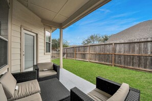 Terrace/patio - 4 BR House Home Away Haven Near Katy Mills (Katy)