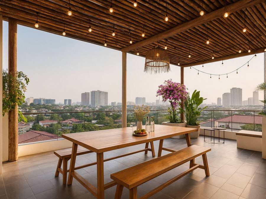 Voorkant van accommodatie