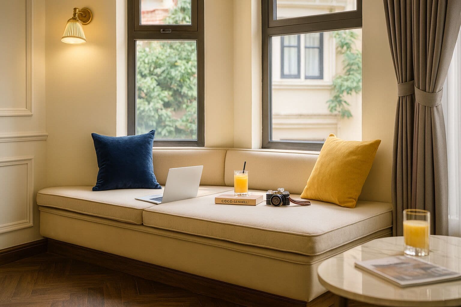 Frette Italian sheets, premium bedding, down duvets, memory-foam beds