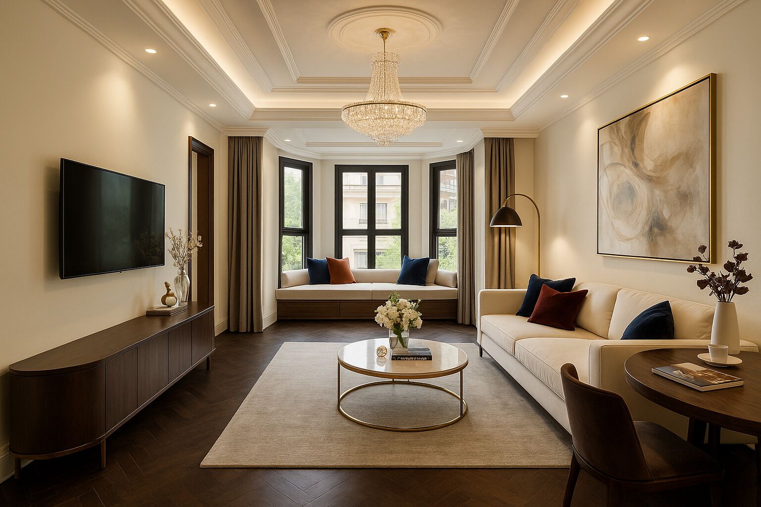 Cadar Frette Itali, peralatan tempat tidur premium, gebar bulu kapas 