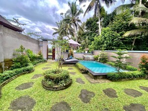 Luxury Villa, 1 Bedroom, Private Pool, Pool View | View from room - Puri Trisna Ubud Villas (ubud)