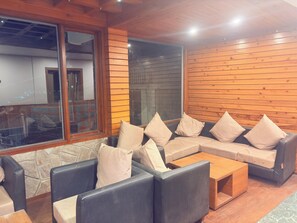 Sala de estar en el lobby