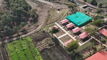 Fachada de la propiedad