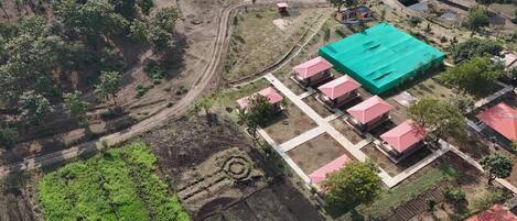 Overnatningsstedets facade