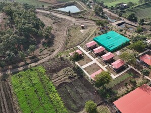 Fachada de la propiedad