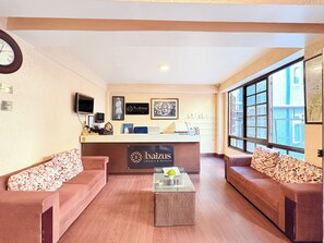 Zona de estar del vestíbulo