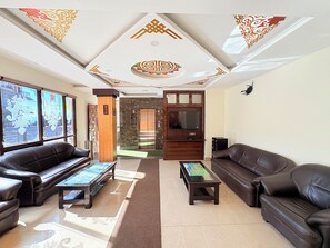 Sala de estar en el lobby