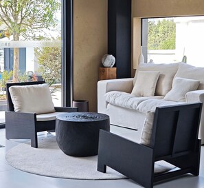 Sala de estar en el lobby