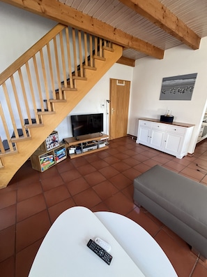 Smart-TV, Videospiele, DVD-Player, Bücher