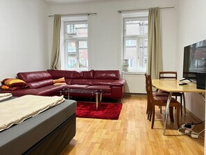 Basic-Apartment | Bügeleisen/Bügelbrett, kostenloses WLAN