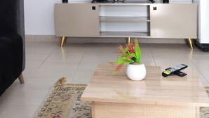 Apartment, 2 Bedrooms, Accessible, Smoking | Living room - Charming 2-bedroom Apartment in Sidi Bouzid Essafir Residence - A (Sidi Bouzid)