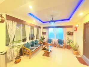 Sala de estar en el lobby