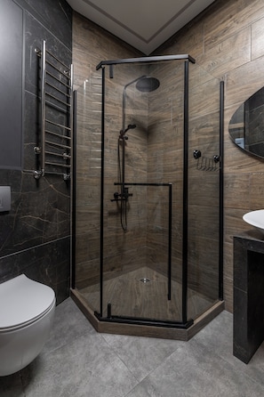 Bathroom - Luxury apart with a view Victory Square (Minsk)