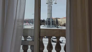 Luxury Apartment, Balcony, City View | Balcony