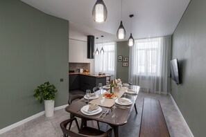 Private kitchen - Luxury apart with a view Victory Square (Minsk)