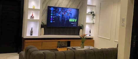 Apartment, 2 Bedrooms, Balcony | Living room