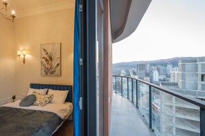 Apartment, City View | Blackout drapes, iron/ironing board, free WiFi - HB apartments University Agro (Tbilisi)