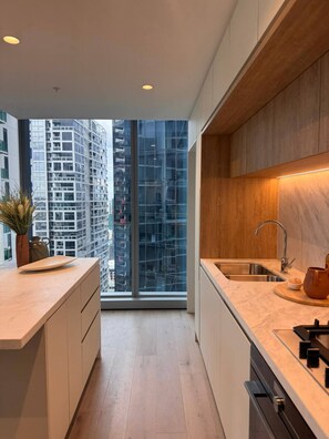 Condo, 2 Bedrooms, Accessible, Terrace | Dapur peribadi