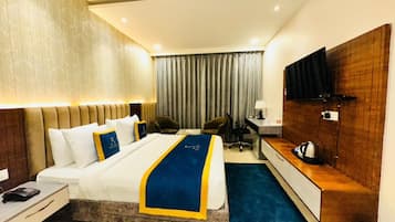 Super deluxe room | Strykejern/-brett og wi-fi (inkludert)